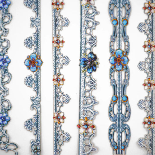 Baroque Borders : Blue