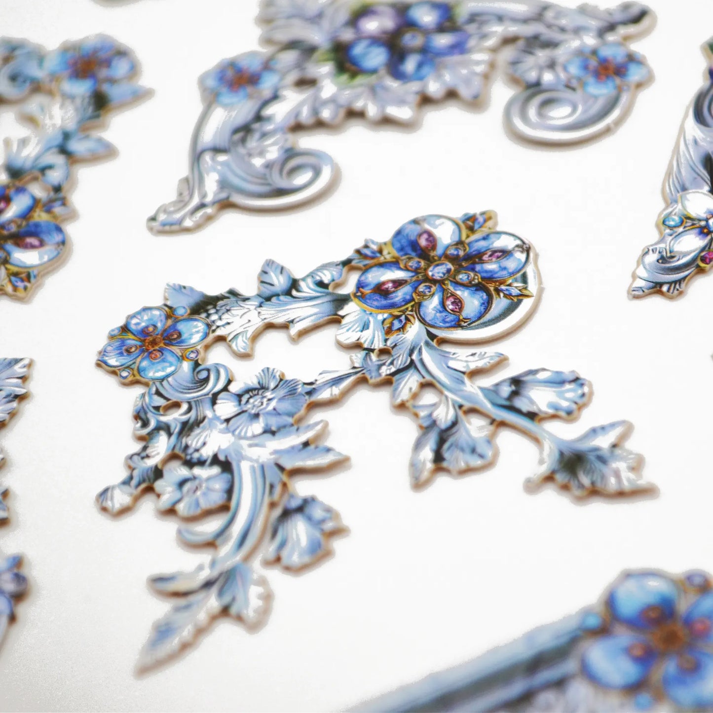 Baroque Borders : Blue