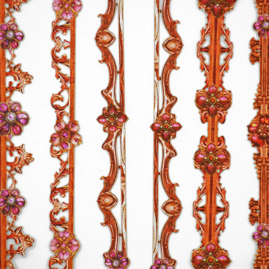 Baroque Borders : Red