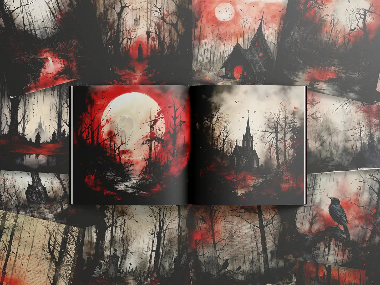 The Blood Moon - ScrapBookResourceCo