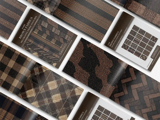 Dark Brown Fabrics
