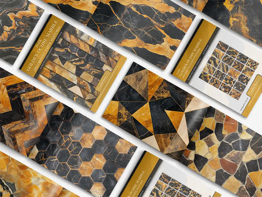 Dark Golden Ochre Marble