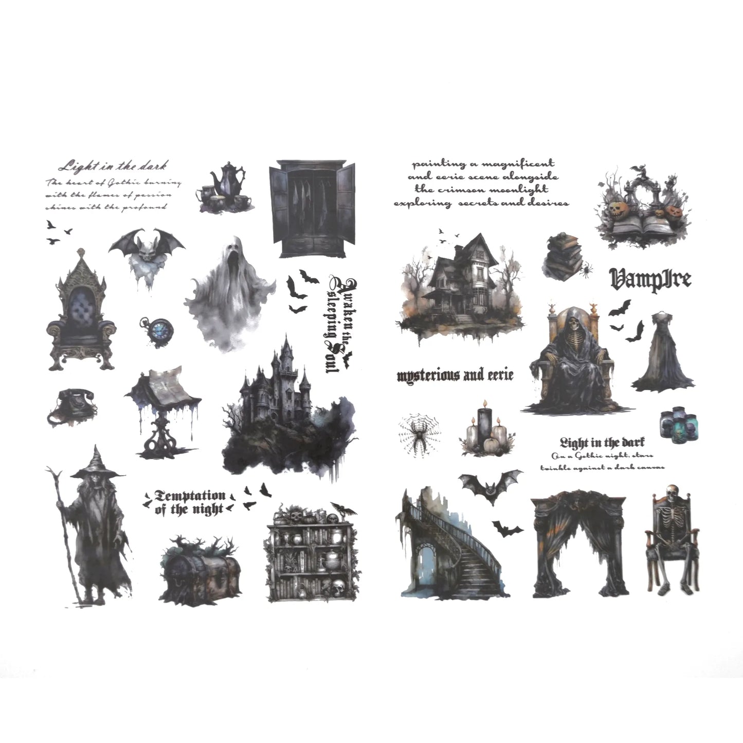 Dark Night : Gothic PET Strips