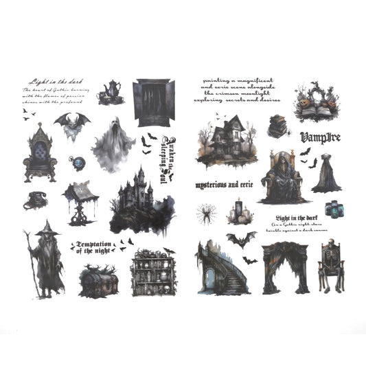Dark Night : Gothic PET Strips