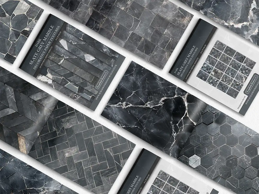 Dark Slate Grey Marble