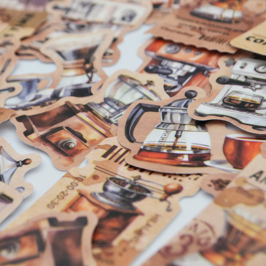 Espresso : Coffee Themed Stickers