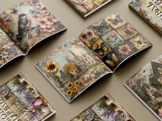 Floral Cottage - ScrapBookResourceCo