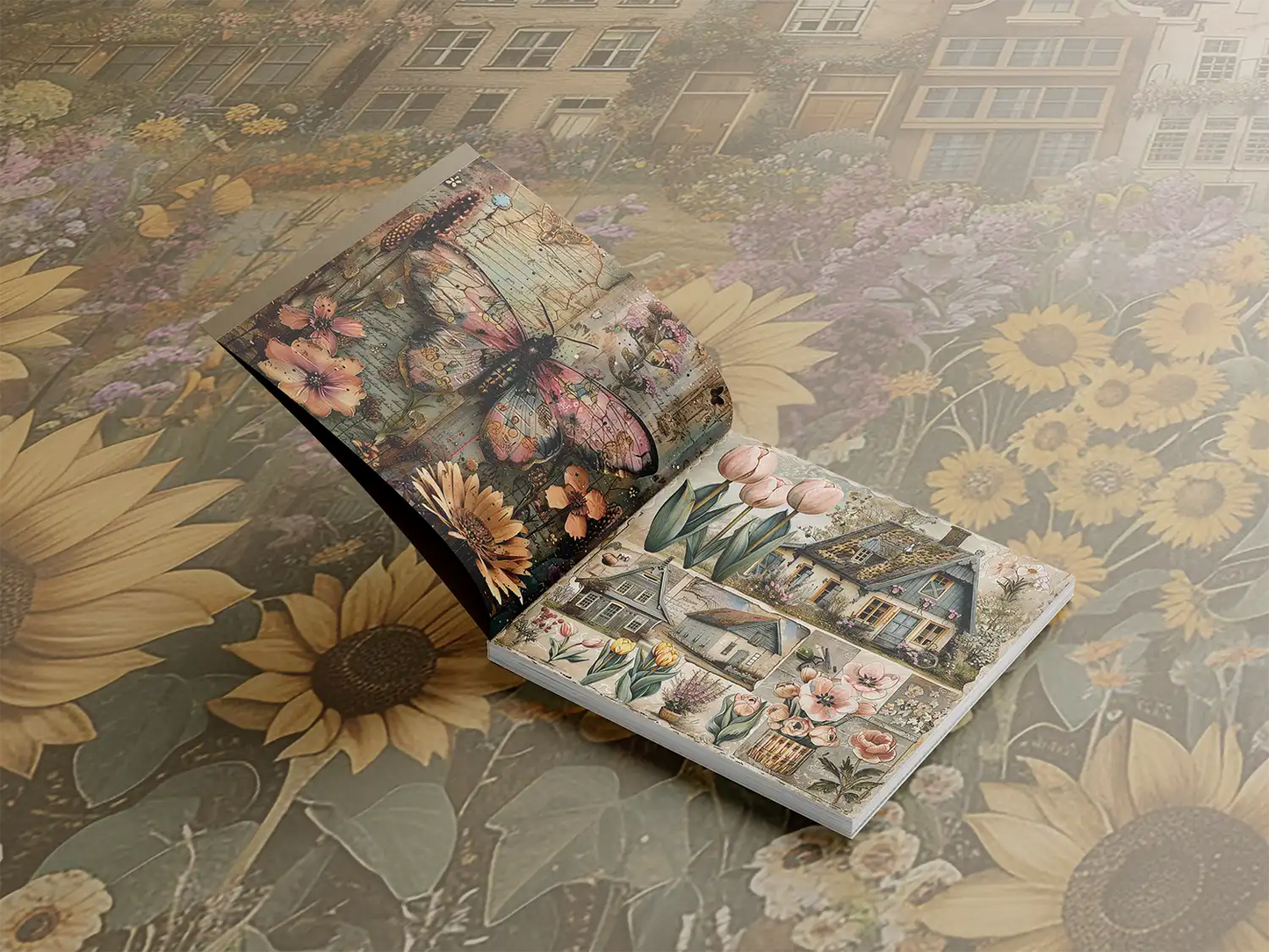 Floral Cottage - ScrapBookResourceCo
