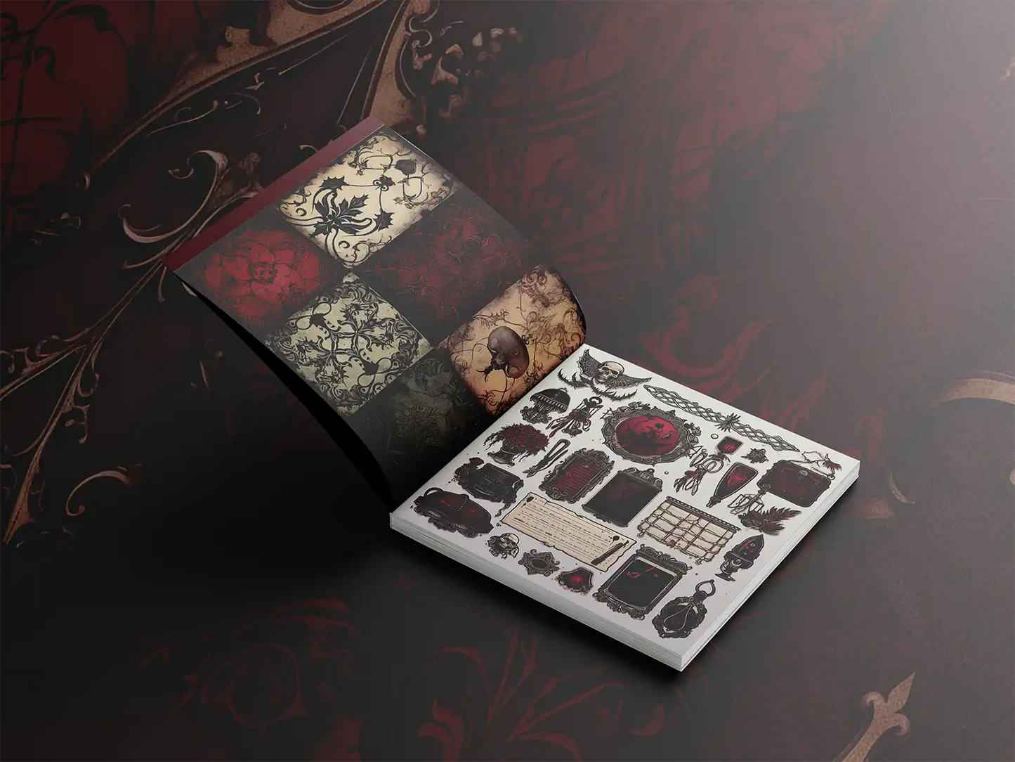 Garnet Grimoire - ScrapBookResourceCo