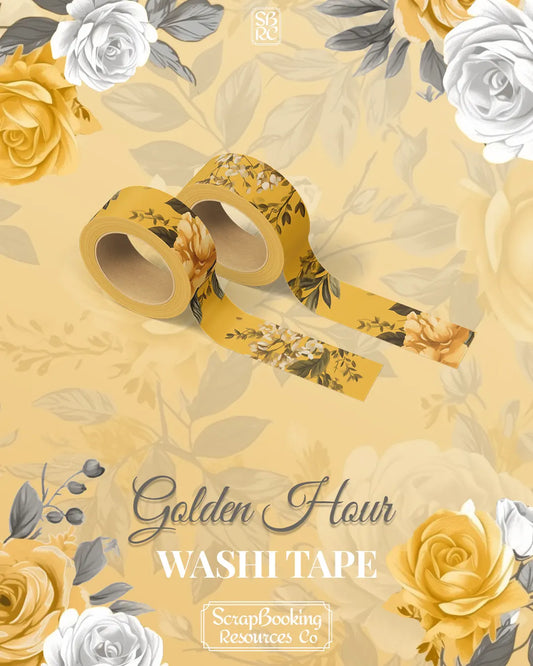 Golden Hour Washi Tape - ScrapBookResourceCo