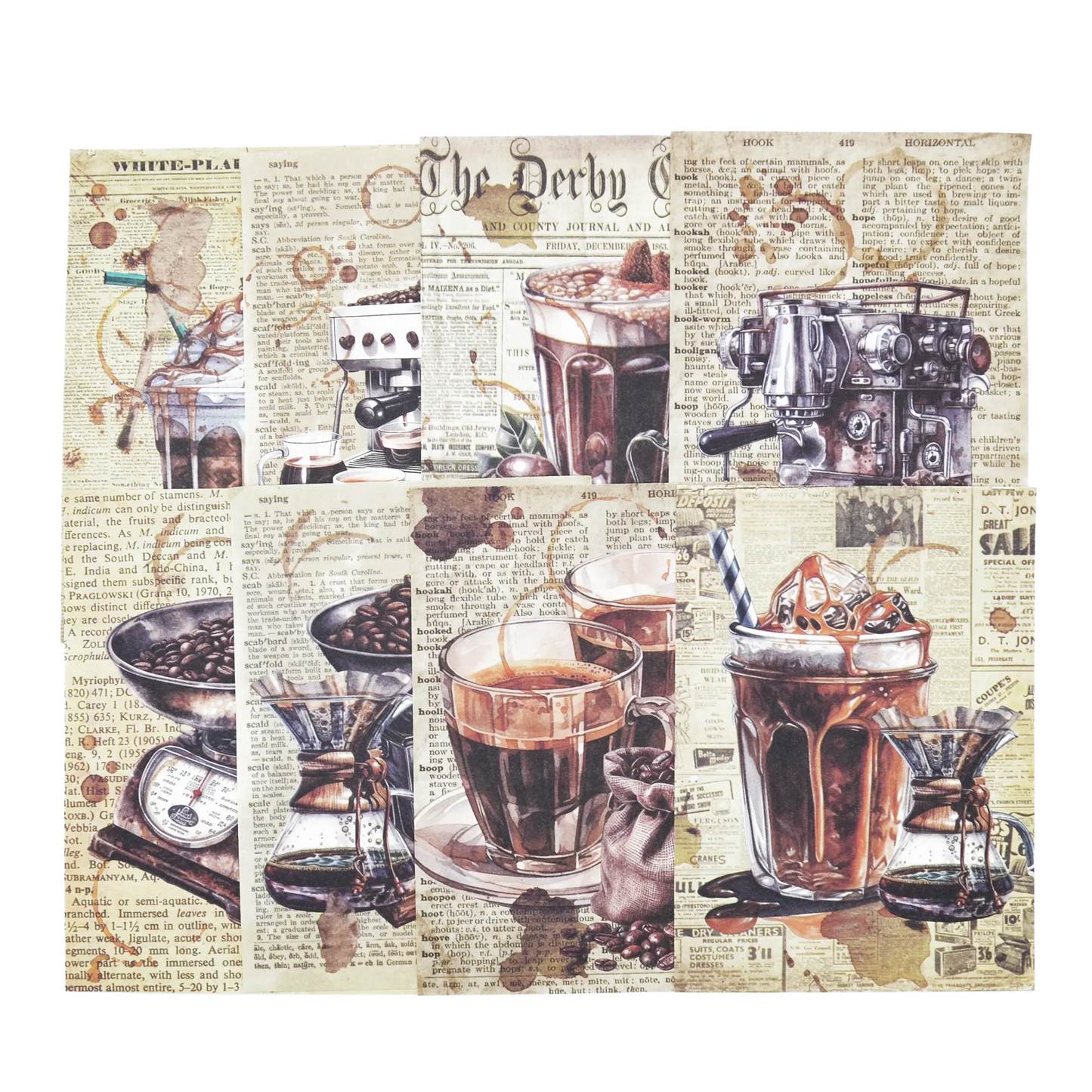 Iced Coffee : Decorative Paper Pad