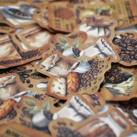 Java : Coffee Themed Stickers