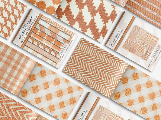 Light Orange Fabrics