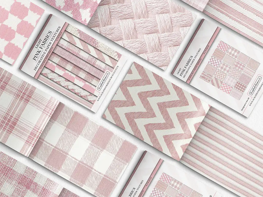 Light Pink Fabrics