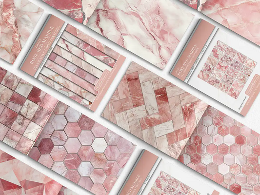 Light Rose Red Marble