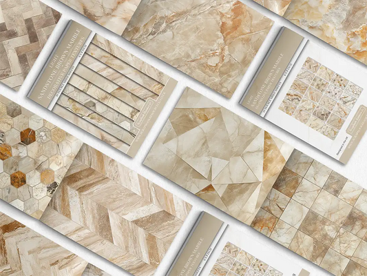 Light Sandstone Brown Marble