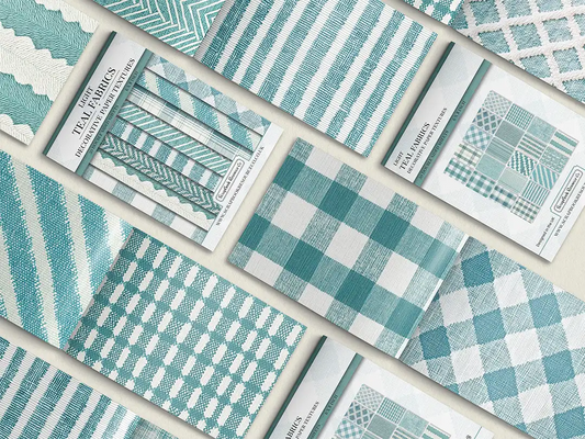 Light Teal Fabrics