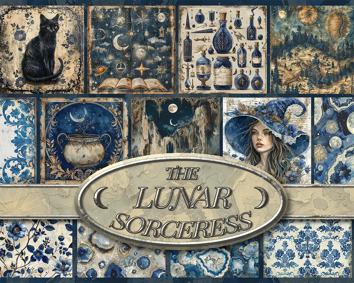 The Lunar Sorceress - ScrapBookResourceCo