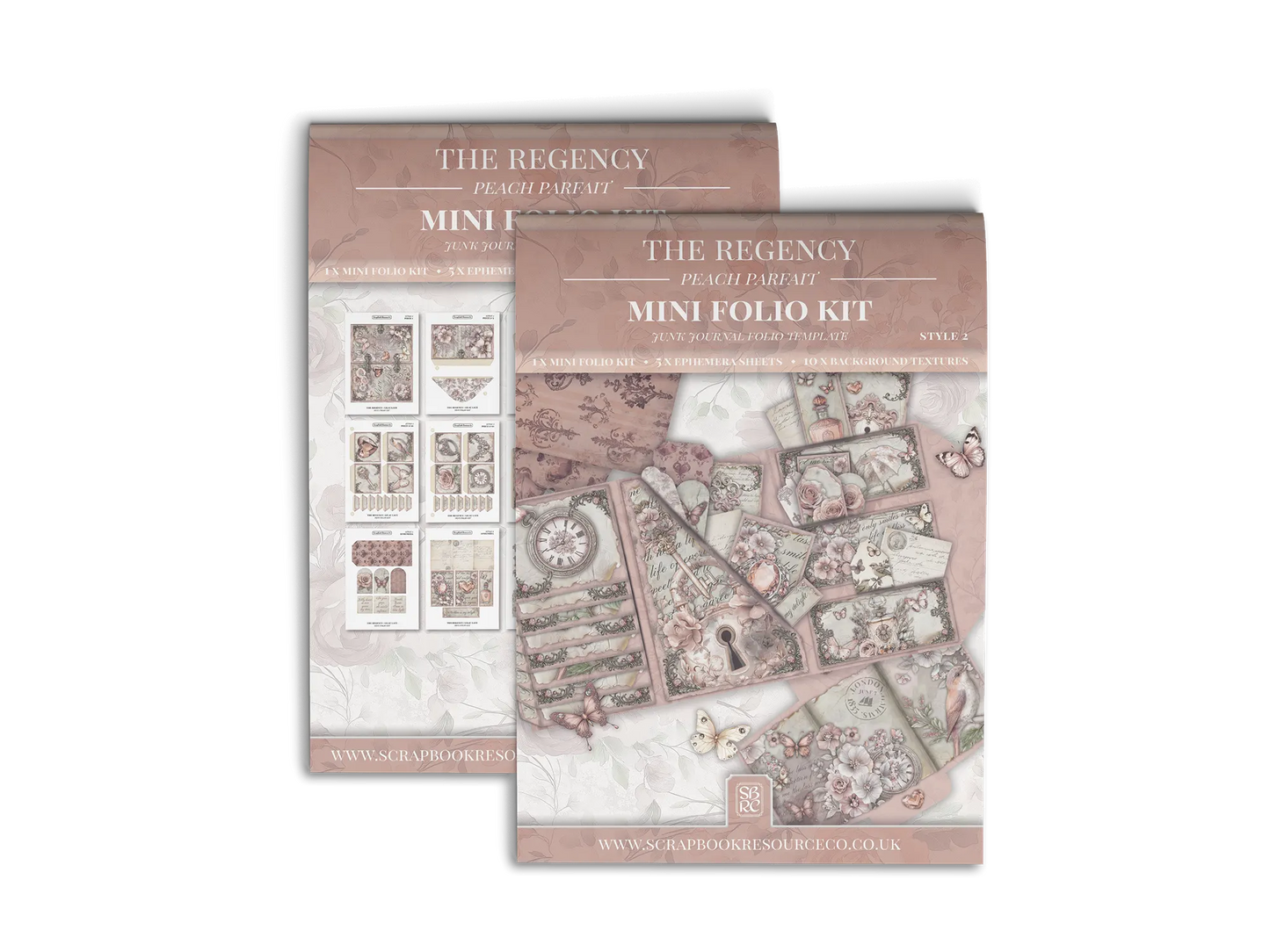 The Regency Peach Parfait Mini Folio Kit Style 2