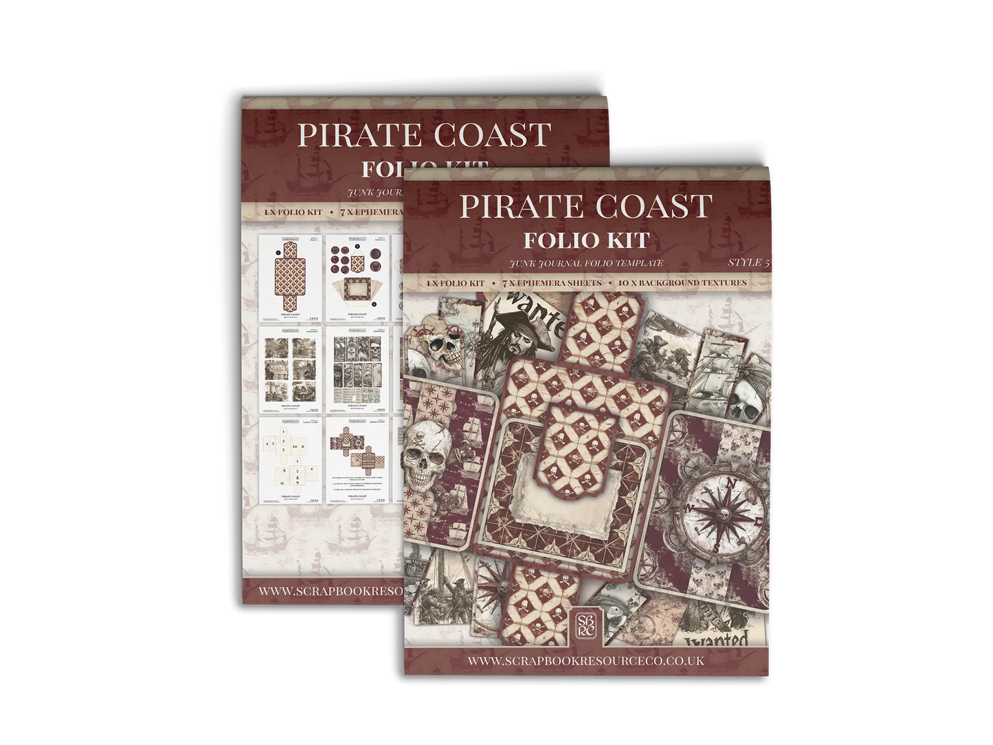 The Pirate coast Mini Folio Kit Style 5