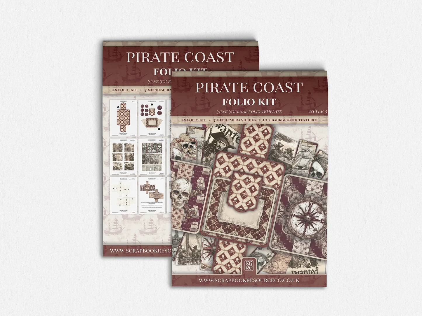 The Pirate coast Mini Folio Kit Style 5