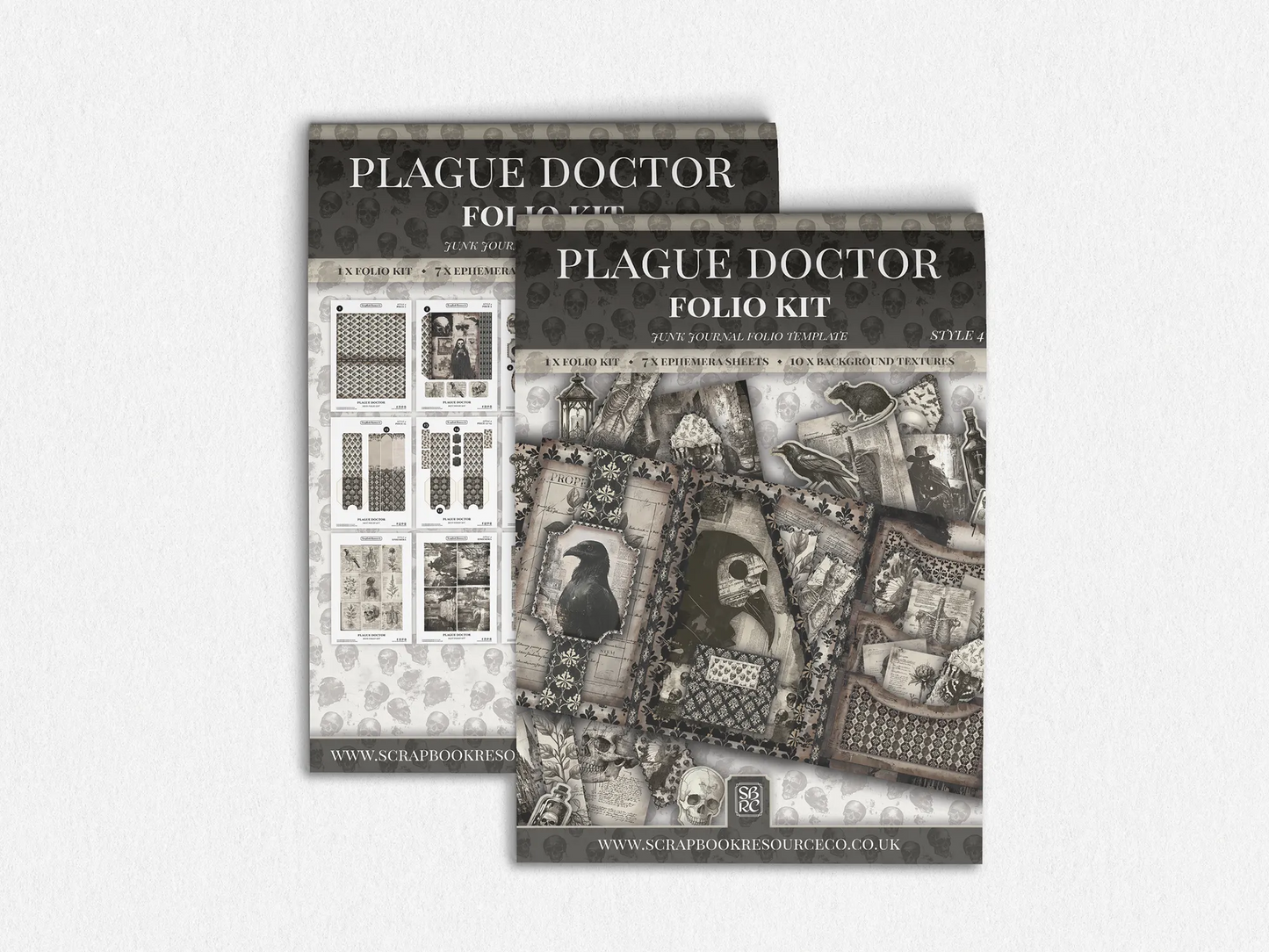 The Plague Doctor Mini Folio Kit Style 4