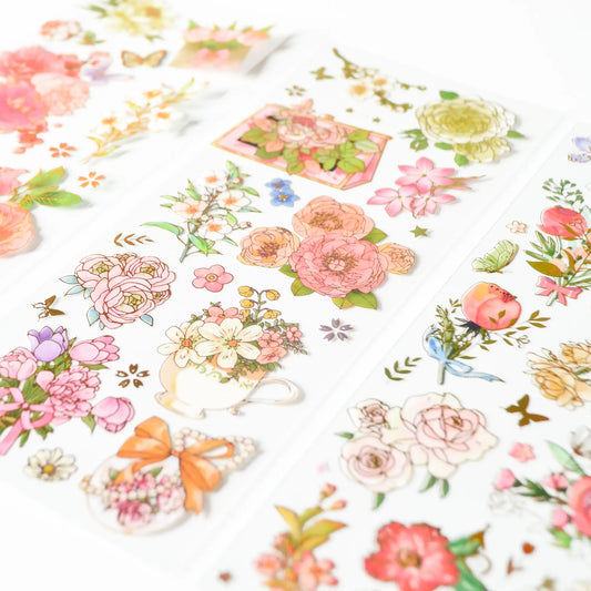 Rose Garden : PET Tape Strips - ScrapBookResourceCo