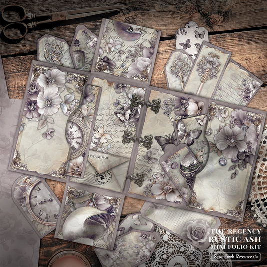 The Regency Rustic Ash Mini Folio Kit Style 1