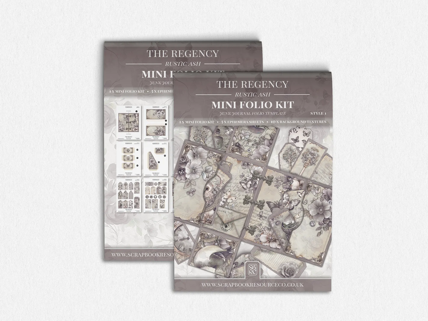 The Regency Rustic Ash Mini Folio Kit Style 1