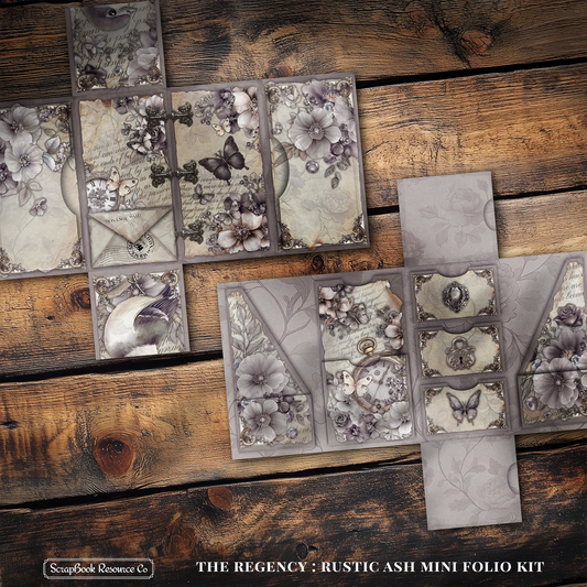 The Regency Rustic Ash Mini Folio Kit Style 1 DIGITAL DOWNLOAD