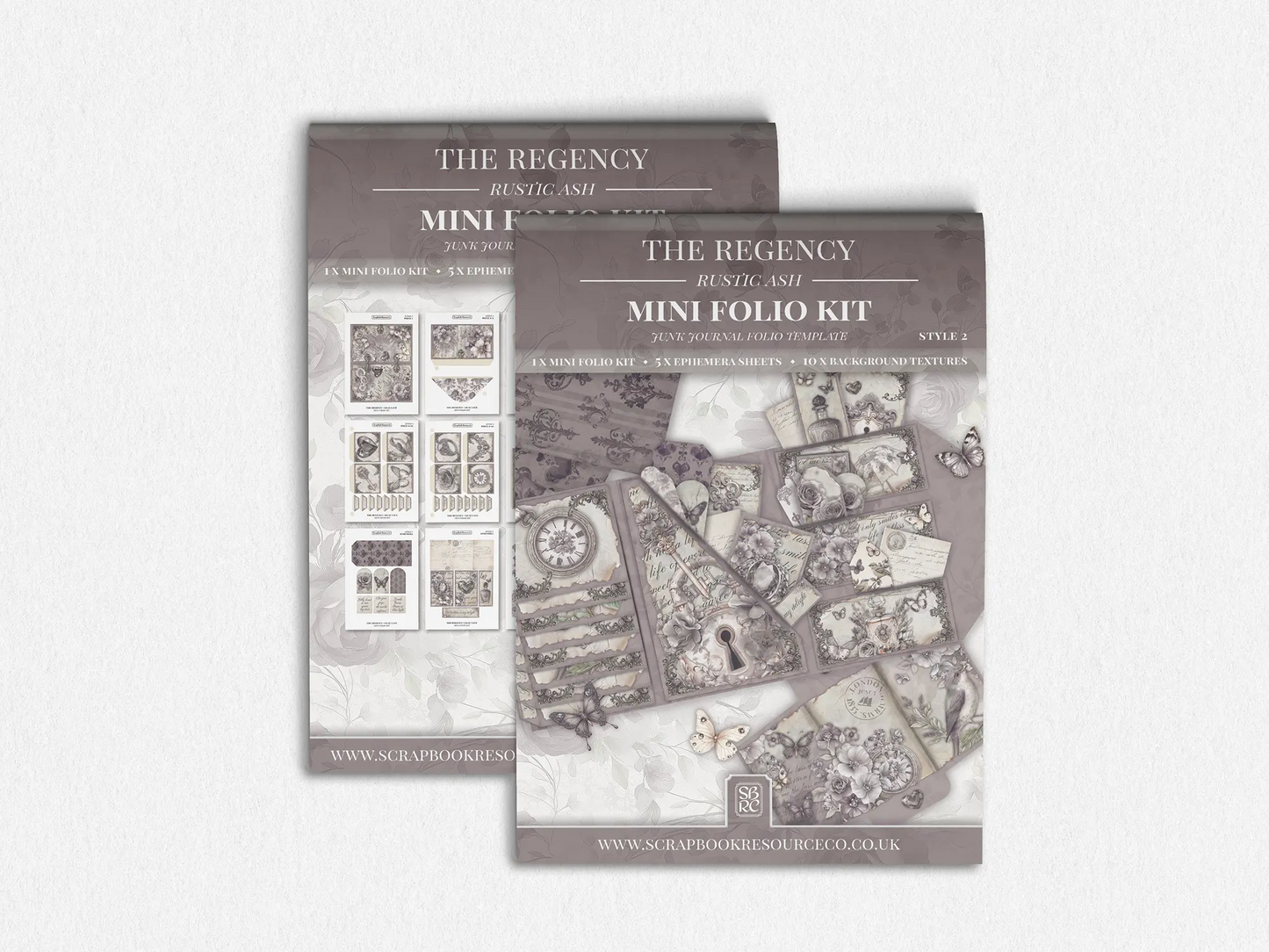 The Regency Rustic Ash Mini Folio Kit Style 2