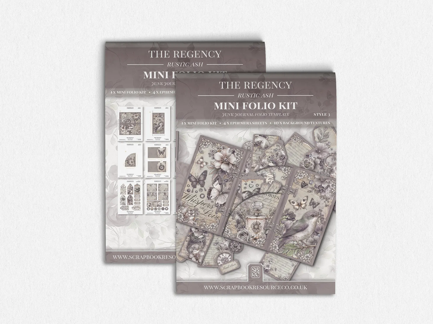 The Regency Rustic Ash Mini Folio Kit Style 3