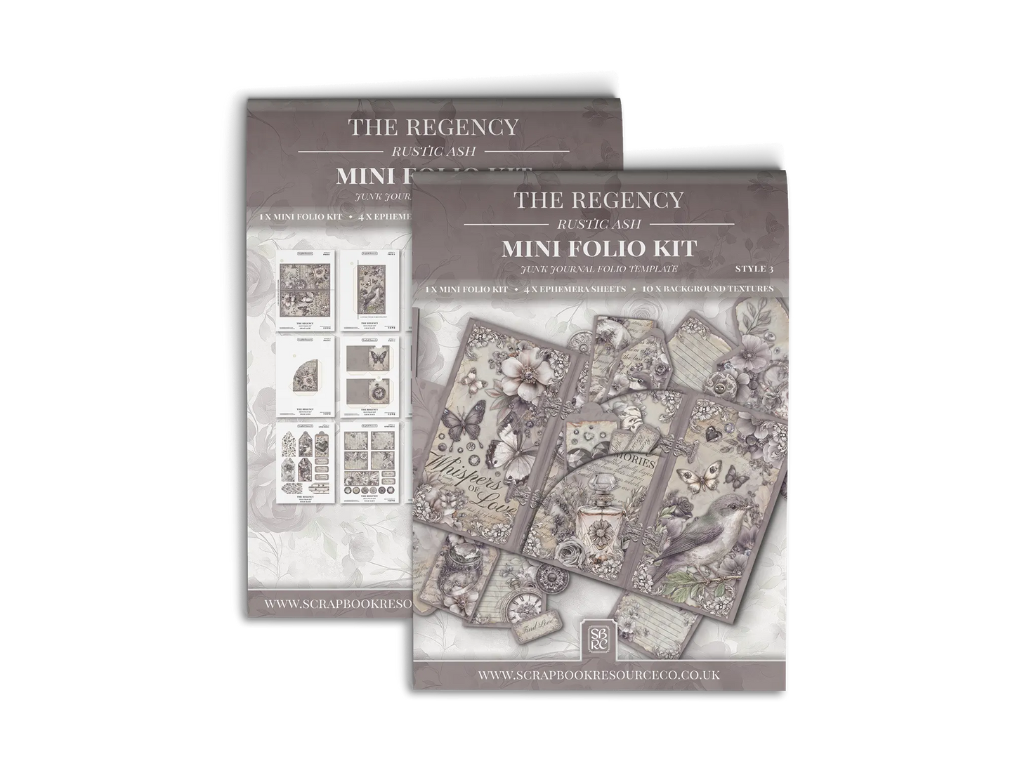 The Regency Rustic Ash Mini Folio Kit Style 3