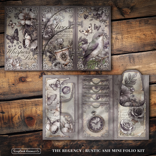 The Regency Rustic Ash Mini Folio Kit Style 3 DIGITAL DOWNLOAD