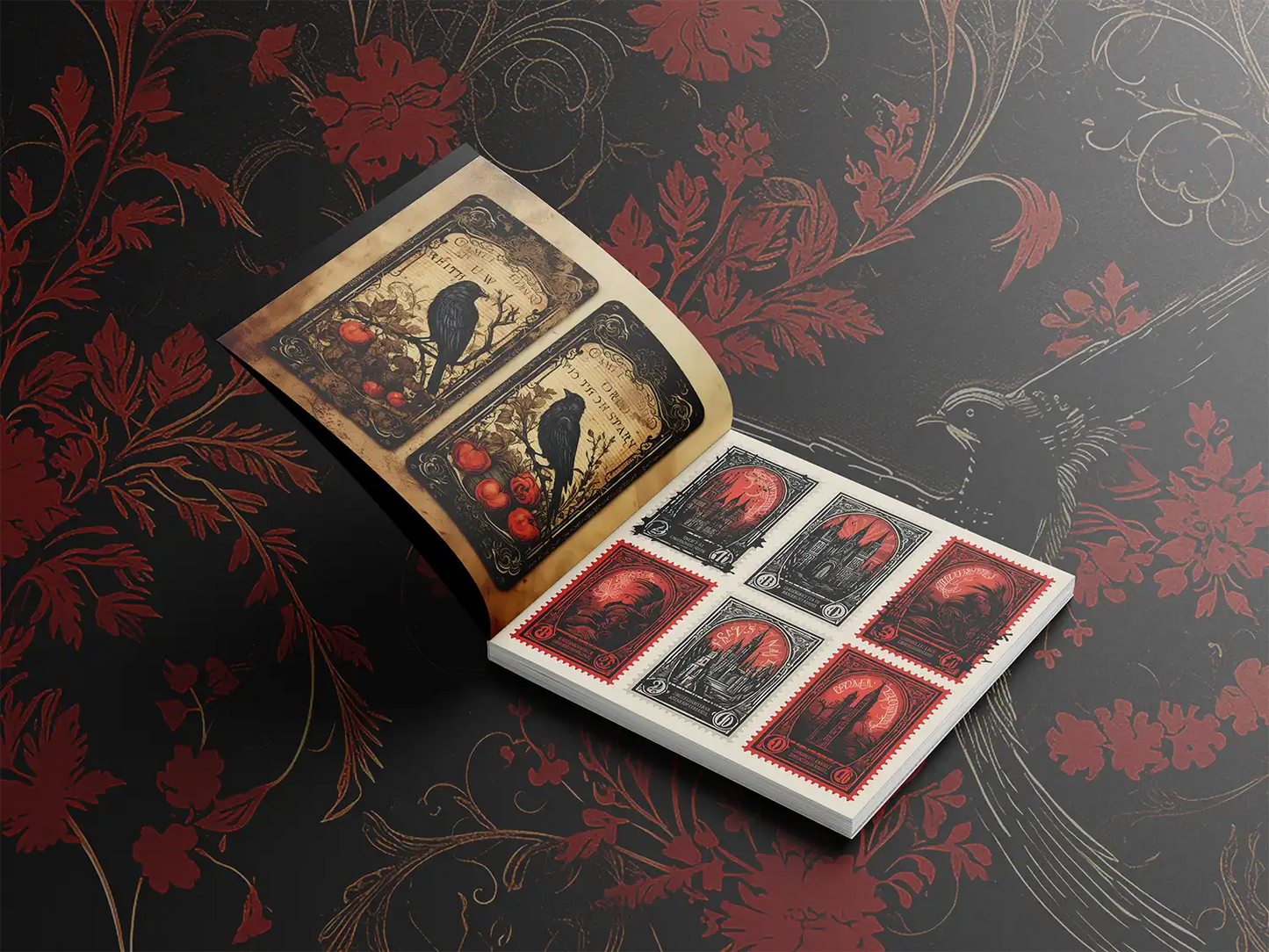 Scarlet Shadows - ScrapBookResourceCo