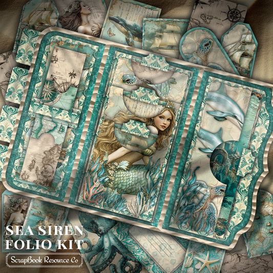 Sea Siren Mini Folio Kit Style 6