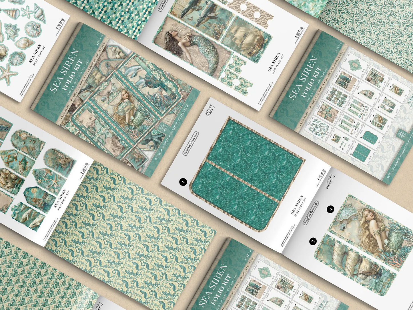 Sea Siren Mini Folio Kit Style 6