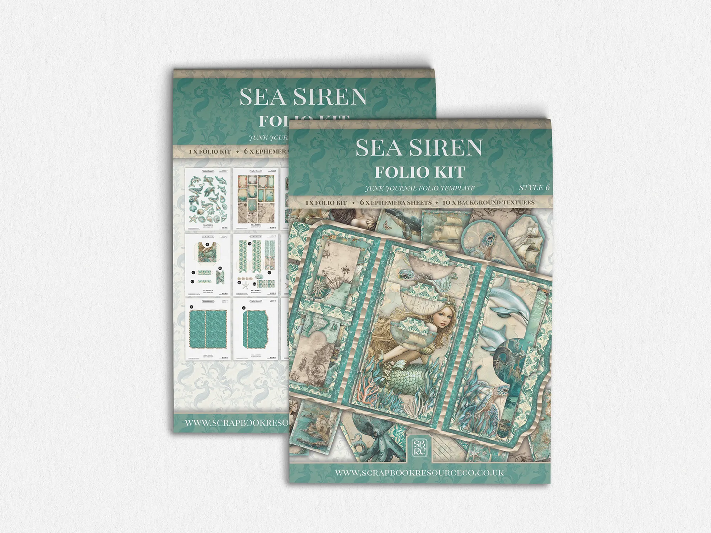 Sea Siren Mini Folio Kit Style 6