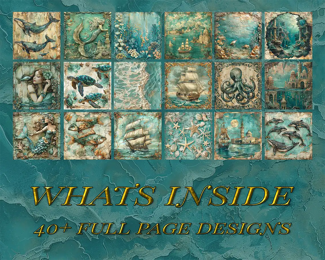 The Sea Siren - ScrapBookResourceCo