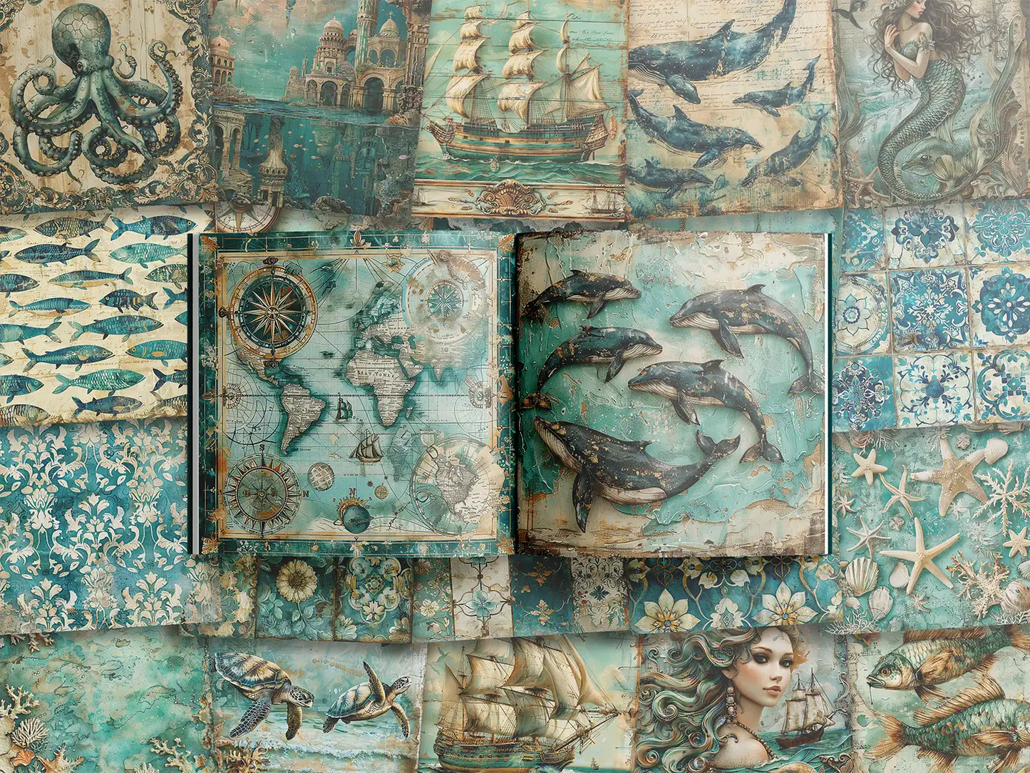 The Sea Siren - ScrapBookResourceCo