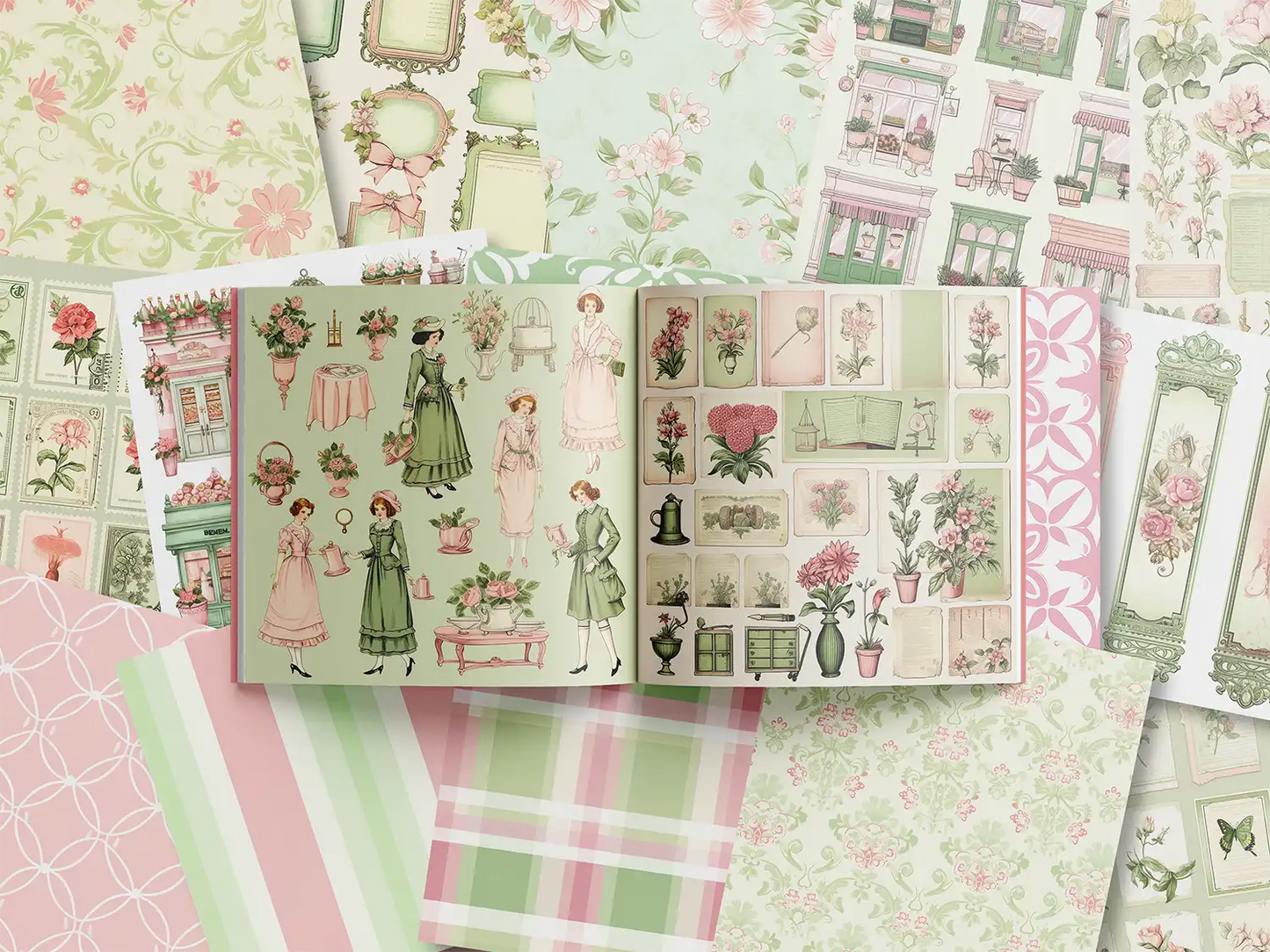 Spring Serenity - ScrapBookResourceCo