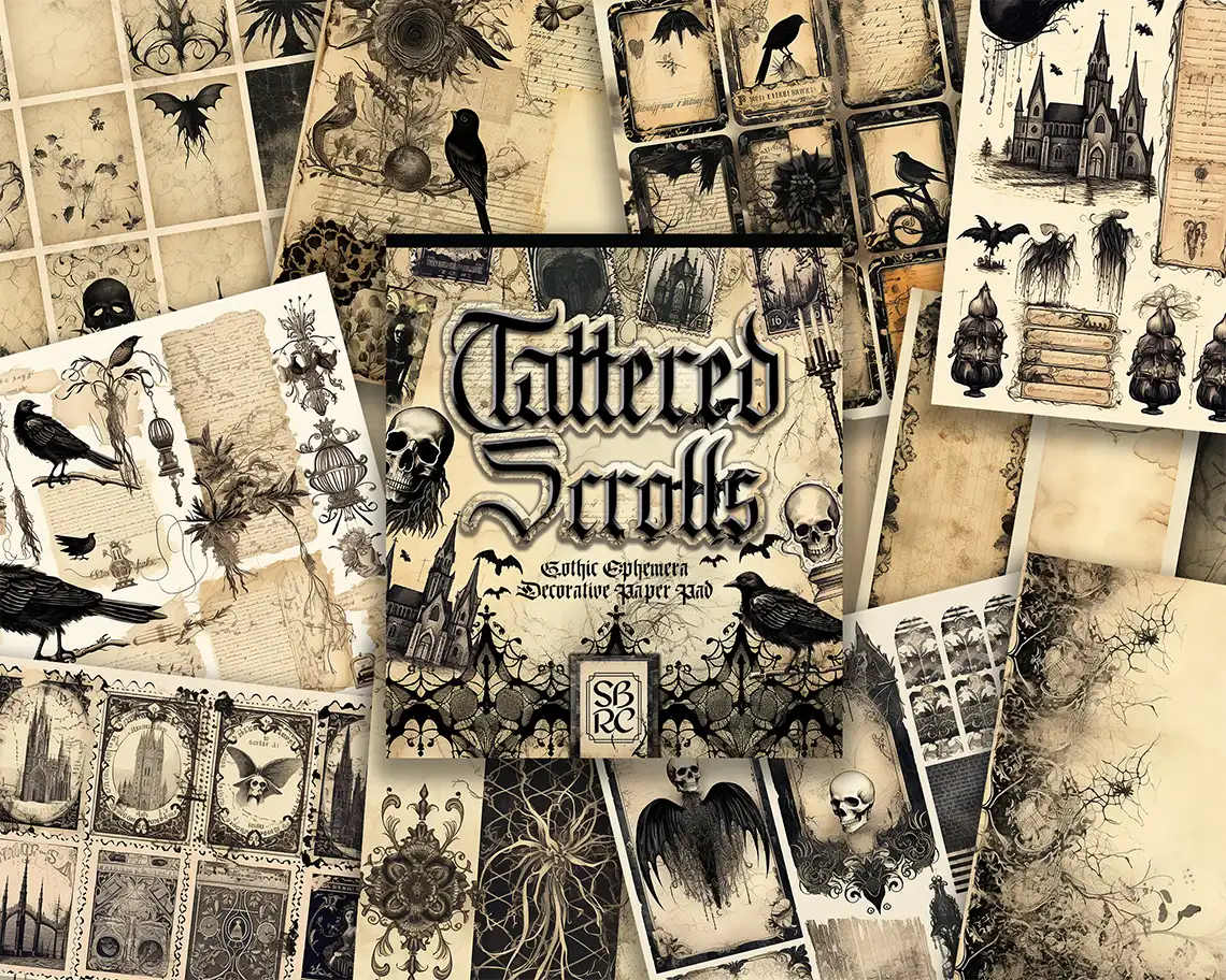 Tattered Scrolls - ScrapBookResourceCo