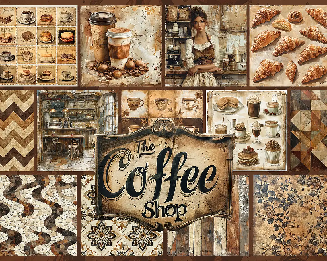 The Coffee Shop - ScrapBookResourceCo