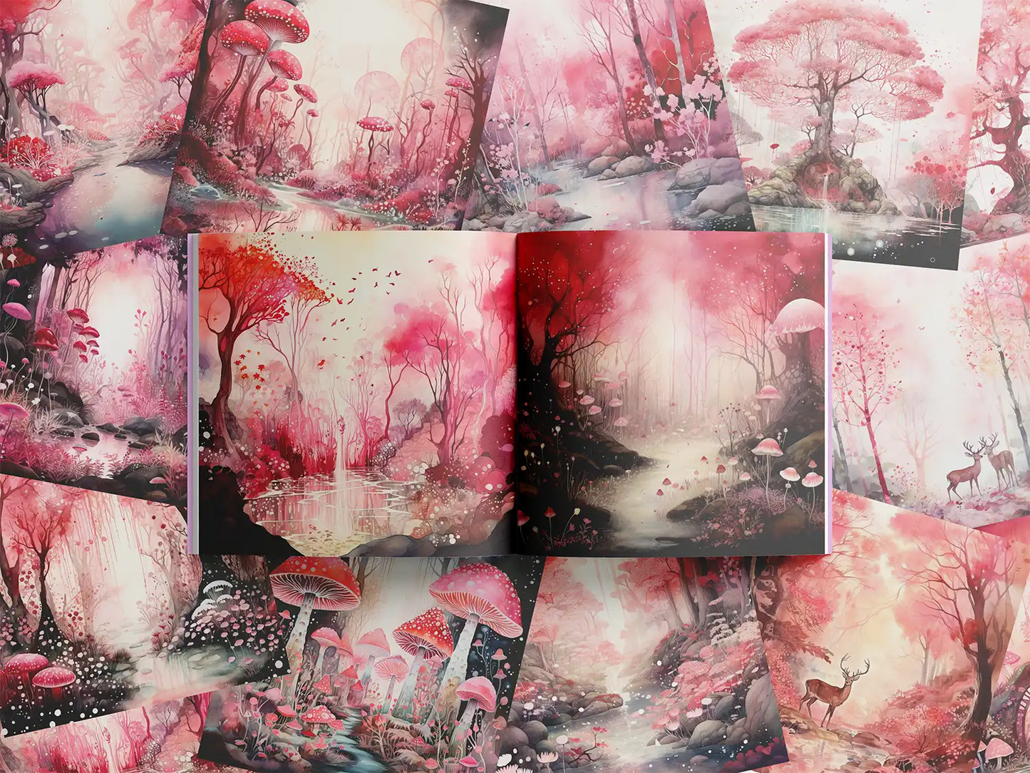 The Enchanted Grove - Crimson Charms - ScrapBookResourceCo