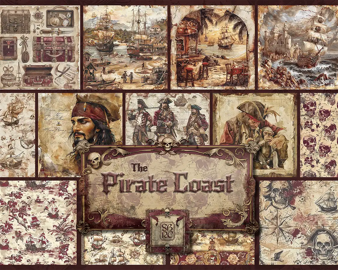 The Pirate Coast - ScrapBookResourceCo