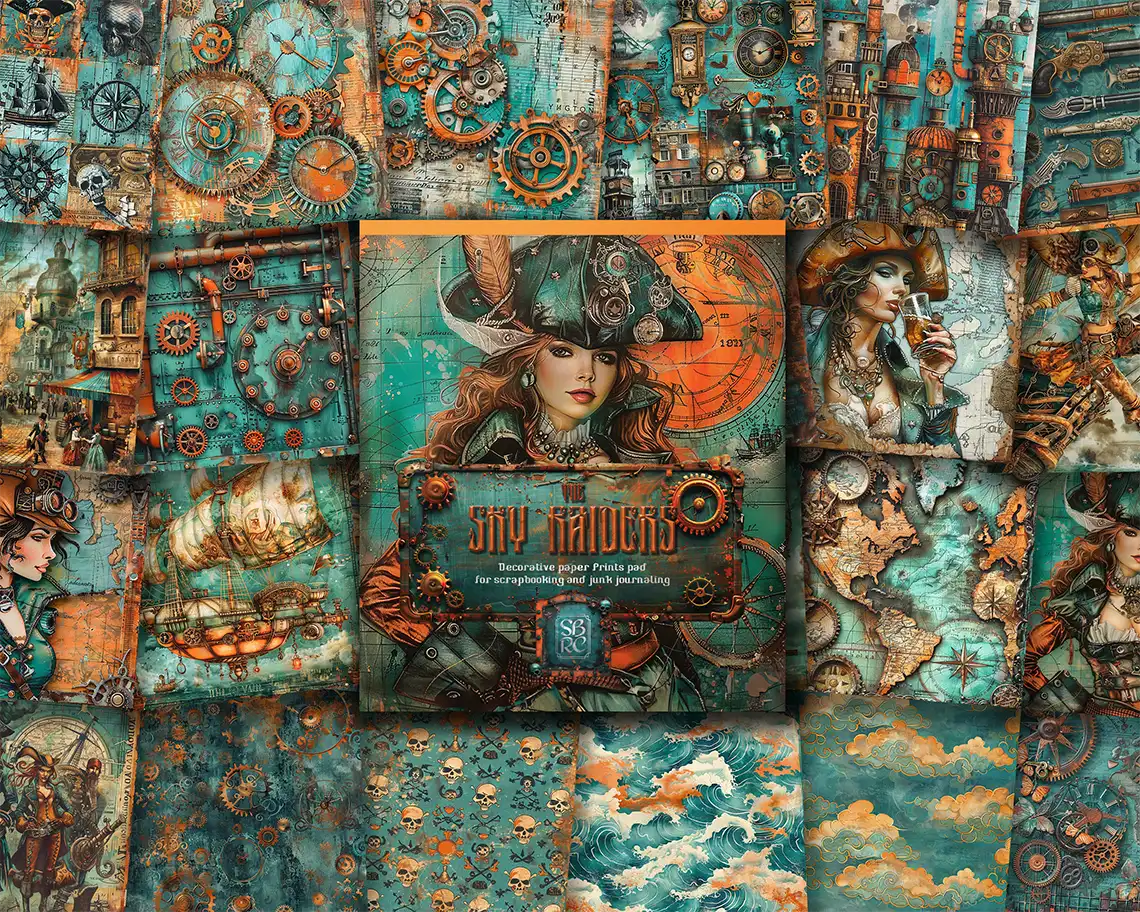 The Sky Raiders - ScrapBookResourceCo