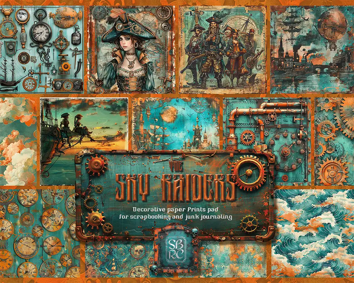 The Sky Raiders - ScrapBookResourceCo
