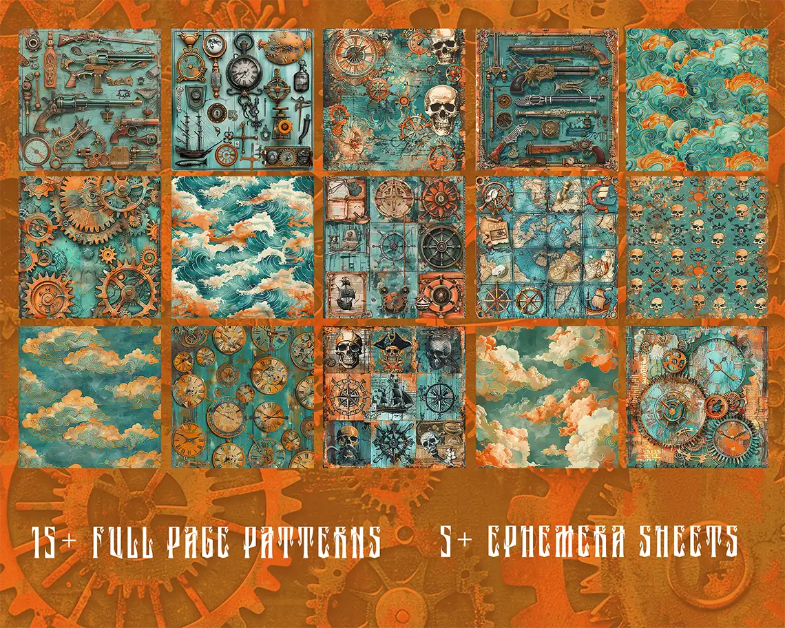 The Sky Raiders - ScrapBookResourceCo