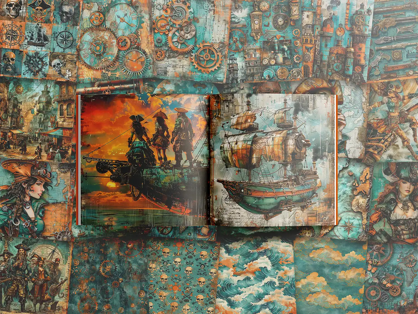 The Sky Raiders - ScrapBookResourceCo