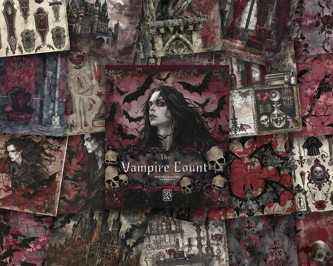 The Vampire Count - ScrapBookResourceCo